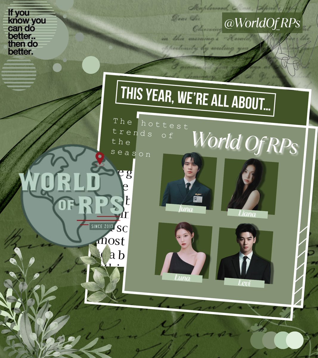 ㅤㅤㅤㅤㅤㅤㅤ
𓍼ོ 📢 𝐖𝐞𝐥𝐜𝐨𝐦𝐞 𝐓𝐨 𝐖𝐎𝐑𝐏 

𝐖𝐞 𝐚𝐫𝐞 𝐖𝐎𝐑𝐏 𝐬𝐢𝐧𝐜𝐞 2013 {Multifunction  𝒇𝒂𝒏𝒃𝒂𝒔𝒆}. Open for 𝐌𝐞𝐝𝐩𝐚𝐫𝐭 &amp; 𝐒𝐩𝐨𝐧𝐬𝐨𝐫𝐬𝐡𝐢𝐩. 📋 𝐏lease 𝐜𝐡𝐞𝐜𝐤 this 𝐛𝐞𝐥𝐨𝐰 for more 𝐢𝐧𝐟𝐨𝐫𝐦𝐚𝐭𝐢𝐨𝐧《 bit.ly/WorldOfRPs 》
ㅤㅤㅤㅤ