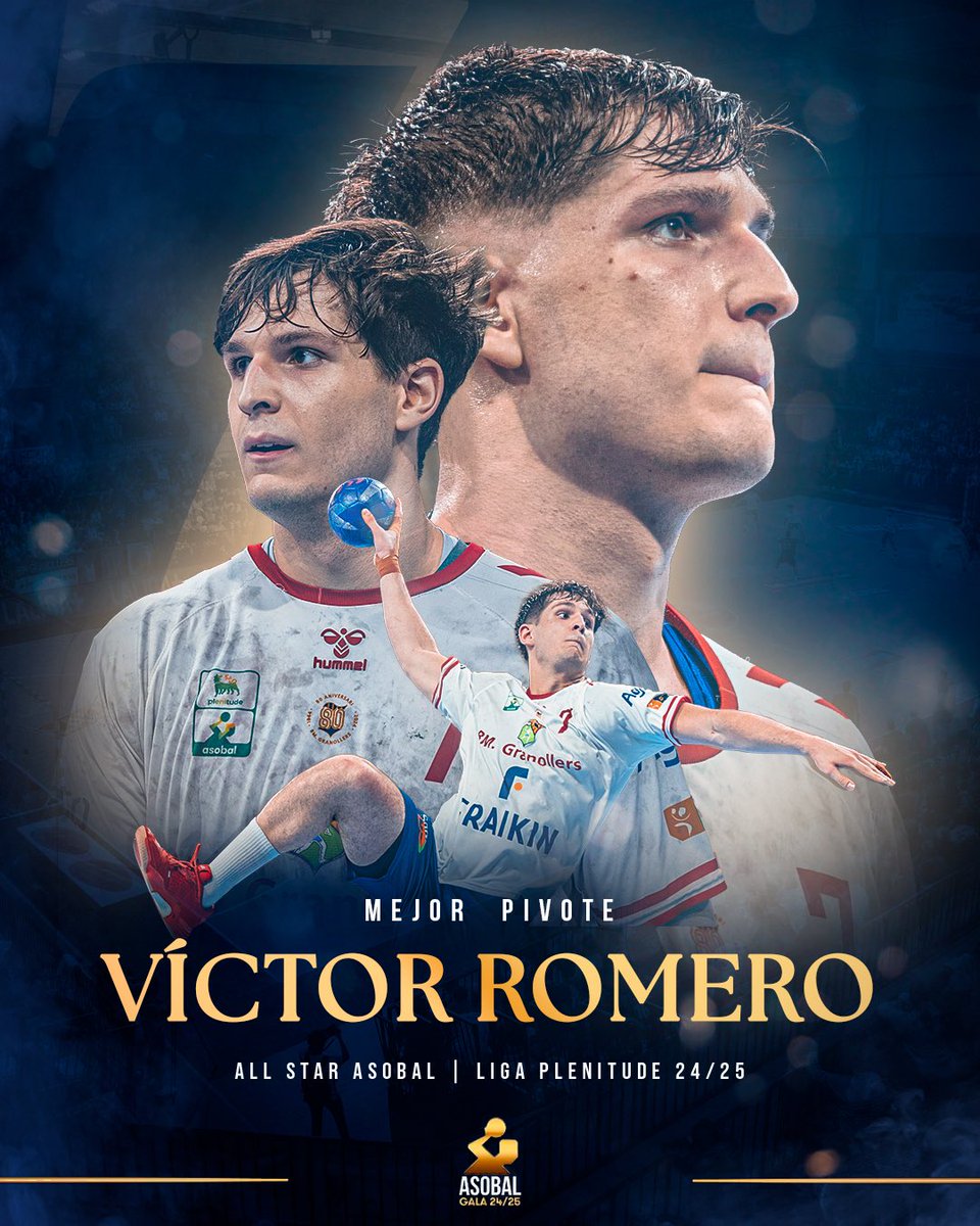 Liga Plenitude (@asobal) on Twitter photo โจ ๐๐๐ ๐๐๐๐ ๐๐๐๐ #LigaPlenitude 24/25 โจ
๐ <a href="/victoorromero_/">Victor Romero</a>: generaciรณn del 2๏ธโฃ0๏ธโฃ0๏ธโฃ4๏ธโฃ, sobrado de clase y convertido en todo un referente de la #EscuelaDeTalento de <a href="/ASOBAL/">Liga ASOBAL</a> ๐ฉ
๐ El de <a href="/BMGranollers/">BM Granollers</a> se estrena como ๐ ๐ฒ๐ท๐ผ๐ฟ ๐ฃ๐ถ๐๐ผ๐๐ฒ con el 42,43% de los votos๐๐ฝ โจ ๐๐๐ ๐๐๐๐ ๐๐๐๐ #LigaPlenitude 24/25 โจ
๐ <a href="/victoorromero_/">Victor Romero</a>: generaciรณn del 2๏ธโฃ0๏ธโฃ0๏ธโฃ4๏ธโฃ, sobrado de clase y convertido en todo un referente de la #EscuelaDeTalento de <a href="/ASOBAL/">Liga ASOBAL</a> ๐ฉ
๐ El de <a href="/BMGranollers/">BM Granollers</a> se estrena como ๐ ๐ฒ๐ท๐ผ๐ฟ ๐ฃ๐ถ๐๐ผ๐๐ฒ con el 42,43% de los votos๐๐ฝ