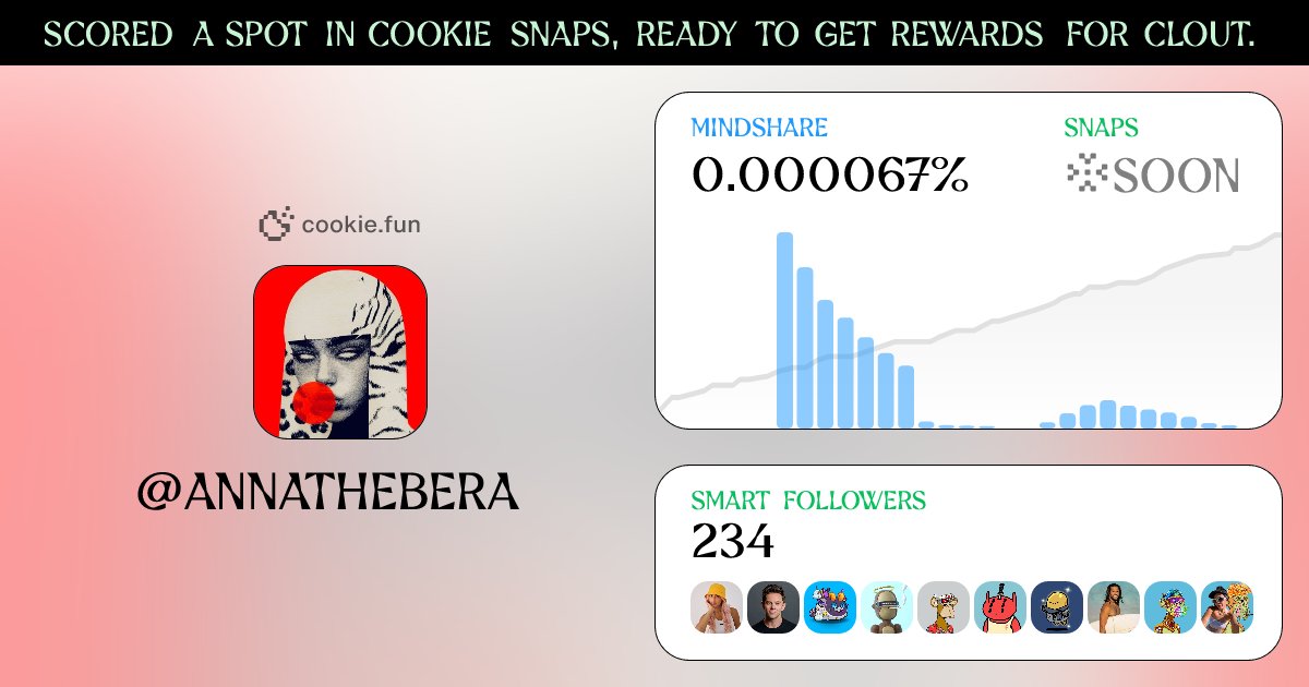 If you faded Kaito you should take a look at <a href="/cookiedotfun/">Cookie DAO 🍪</a> and farm SNAPS now. 

How it works?
-create content daily!!
-earn Snap points based on engagement + quality
-stick to specific projects → get loyalty bonuses
-invite others → earn 10% of their points
-top farmers get