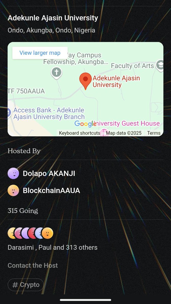 bchainAAUA's tweet photo. Last I checked, this is the number of AAUA students signed up for the first physical web3 meetup in Akungba. 

Who said there are no web3 people over here??🔥🔥🔥 https://t.co/whMkwDmh6l