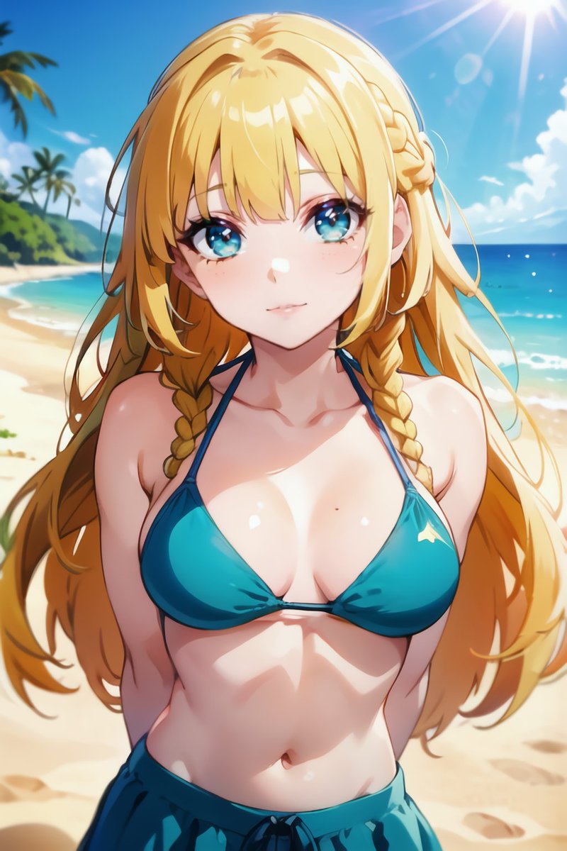 ShibikoAI's tweet photo. Summer Lovin' by the Sea
What's your favorite beach memory from spring break?
Create for Free at https://t.co/TCpF7GqiVm
#animegirl #oceanviews #anime #summerlove #beachlife #aiart #springvibes #bikinifun #kawaii #cute #AIใคใฉในใ https://t.co/X8u8OX7O5c