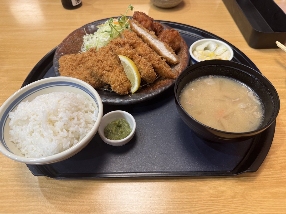 なんとなく、今日はとんかつが食べたかったんや…