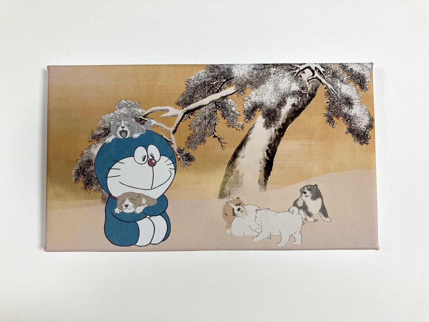ドラえもん　世界展　ファブリックボード 映画ドラえもん のび太の絵世界物語』名画ファブリックボード