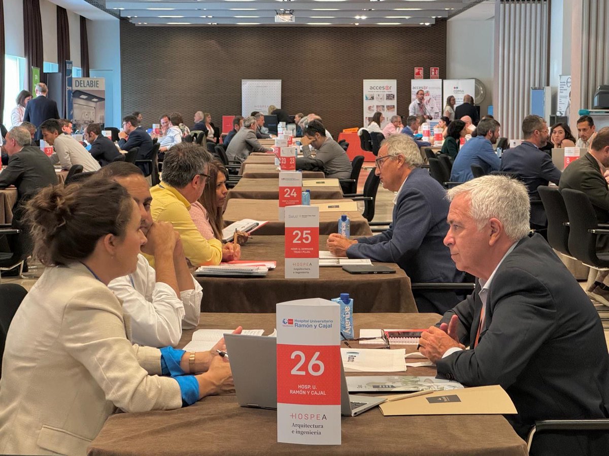 Roxtec España (@ing_pasamuros) on Twitter photo #Roxtec participará un año más en #HOSPEA2025, encuentro anual One to One entre agentes de equipamiento para la arquitectura e ingeniería hospitalaria y geriátrica. El evento tendrá lugar en Sitges, Barcelona, los días 27 y 28 de Mayo.
► hospea.com #Roxtec participará un año más en #HOSPEA2025, encuentro anual One to One entre agentes de equipamiento para la arquitectura e ingeniería hospitalaria y geriátrica. El evento tendrá lugar en Sitges, Barcelona, los días 27 y 28 de Mayo.
► hospea.com