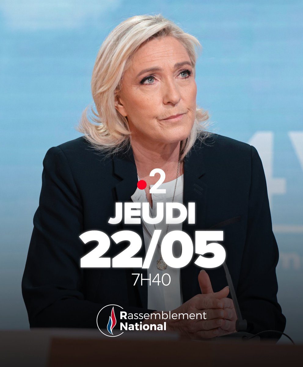 Je serai demain matin à 7h40 l'invitée des 4V sur France 2 ⤵️