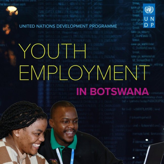 UNDP_Botswana's tweet image. We’re launching Botswana’s 4th National Human Development Report! Join the conversation on youth unemployment, inclusive growth & transforming our economy. #YouthEmploymentBW #NHDR2025 #HumanDevelopment