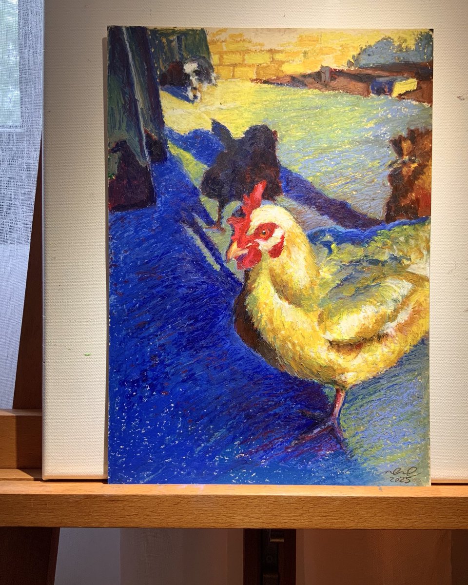 my chicken in pastels (2)