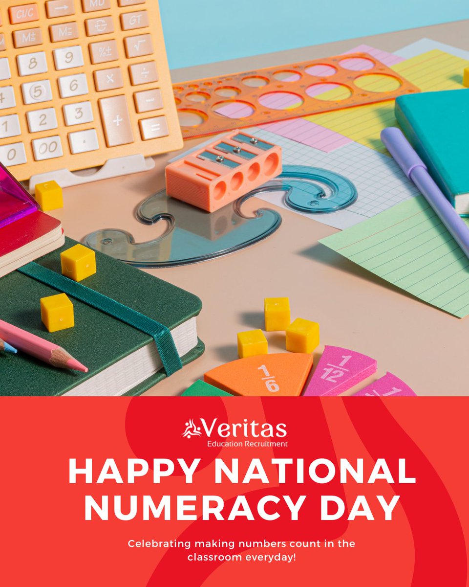 VeritasEduJobs's tweet image. Happy National Numeracy Day 2025! 🎉

🔗 Explore BBC Teach&apos;s National Numeracy Day Resources:
bbc.co.uk/teach/articles…

#NationalNumeracyDay #NumeracyForAll #BBCTeach #MathsResources #VeritasEducation