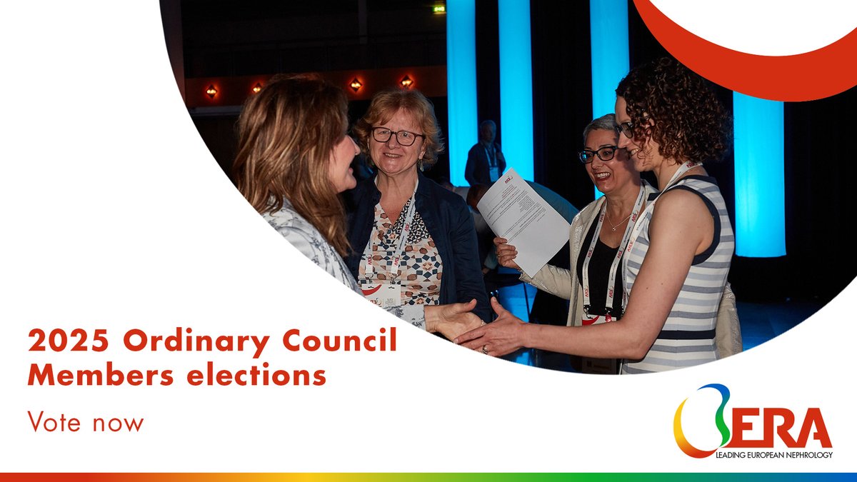 🗳️ Are you an ERA Full Active Members? The voting to elect the new ERA Ordinary Council Members is now open. 
Vote now 👉 bit.ly/45gBoeB