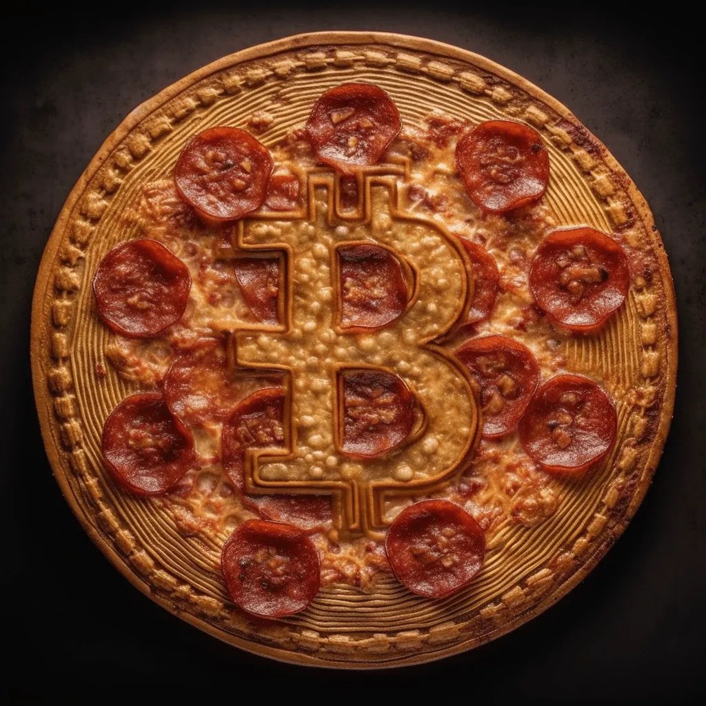Irenezhao_'s tweet image. Happy Bitcoin pizza day!
