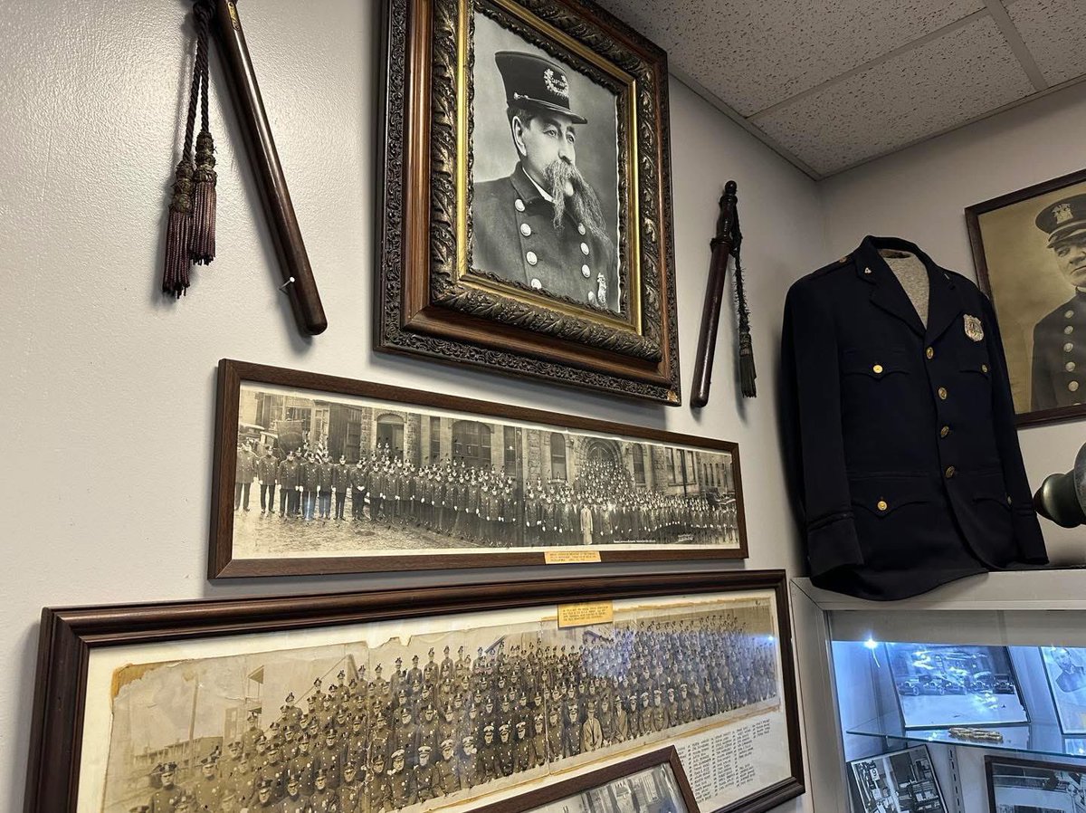 So much history in one room…

Thank you to all the staff of the Chief George E. Rutledge Yonkers Police Museum for collecting, maintaining, and showcasing these pieces of Yonkers Police History for all to see! 

And thank you to those who came by our museum open house last week!