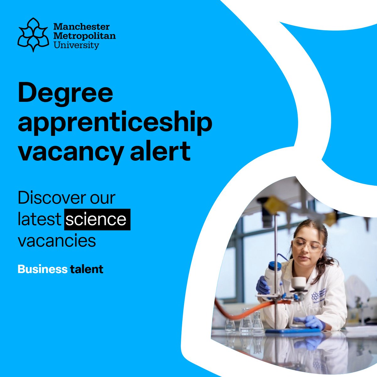 Degree Apprenticeships at Manchester Met (@mmuapprentice) on Twitter photo 🌟New Scientist (Chemical Science) Degree Apprenticeship vacancies
🔹 Analytical Services Apprentice at Kindeva
Apply now➡️ ow.ly/tsMZ50VVCOa
🔹 Laboratory Scientist Degree Apprentice at <a href="/cogent_skills/">Cogent Skills</a> with <a href="/bmsnews/">Bristol Myers Squibb</a>
Apply now➡️ ow.ly/jhku50VVCO8 🌟New Scientist (Chemical Science) Degree Apprenticeship vacancies
🔹 Analytical Services Apprentice at Kindeva
Apply now➡️ ow.ly/tsMZ50VVCOa
🔹 Laboratory Scientist Degree Apprentice at <a href="/cogent_skills/">Cogent Skills</a> with <a href="/bmsnews/">Bristol Myers Squibb</a>
Apply now➡️ ow.ly/jhku50VVCO8