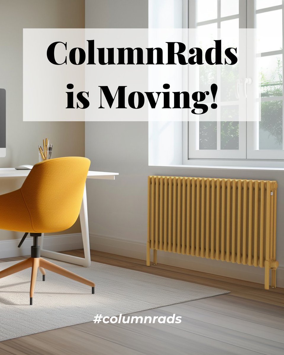 Columnrads's tweet photo. 🚨 Column Rads is moving!  🚨

We're joining forces with our sister site Mr Central Heating – same great Column Radiators, Towel Rails &amp; Accessories, now with even better service and support  

Shop now at https://t.co/v373DtBOXc – no need to wait! 

#MrCentralHeating #ColumnRads https://t.co/dHk1oQppmQ