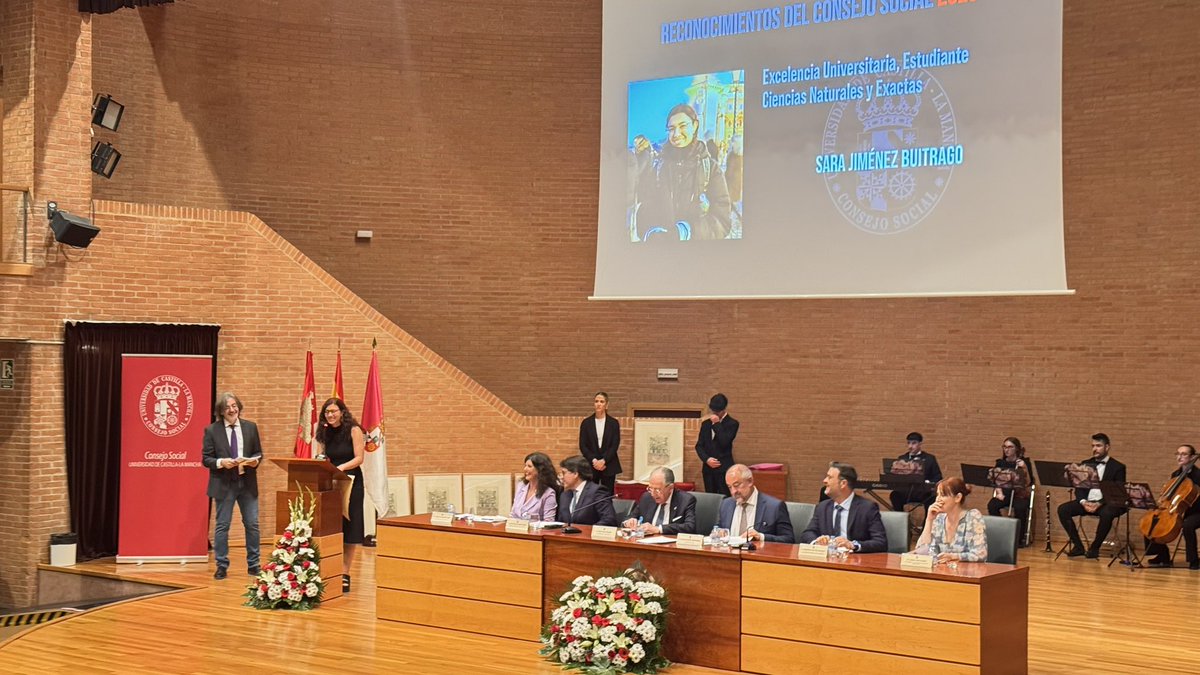 Enhorabuena a nuestra estudiante de TFG Sara Jiménez por el reconocimiento del <a href="/CSocialUCLM/">Consejo Social UCLM</a> ¡Enhorabuena!