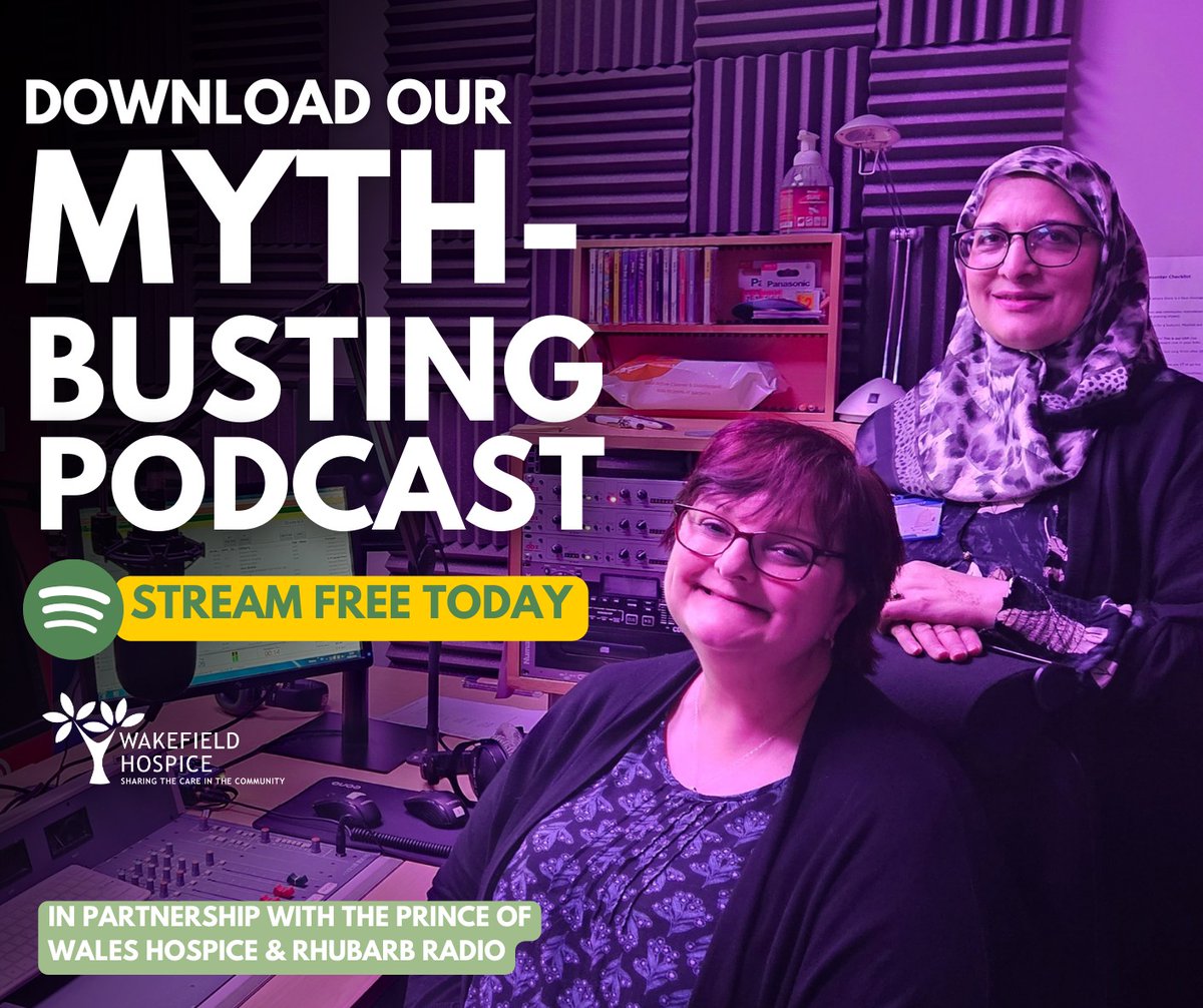🧐 Want to know more about what hospice care really is?
🤔 Do you know how to refer to our services?
💚 Ever wondered who hospices are here to support?

Find out the answers to these questions and much more by listening to our Myth-Busting podcast in partnership with The Prince