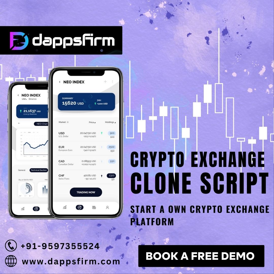 HRuffes47024's tweet image. Looking to create a Coinbase or Binance clone? Our crypto exchange clone script makes it easy. DappsFirm ensures minimal cost &amp;amp; quick launch!

🌐dappsfirm.com/crypto-exchang…

#CryptoExchangeCloneScript #CryptoTradeCloneScript #AltcoinExchangeCloneScript #dappsfirm