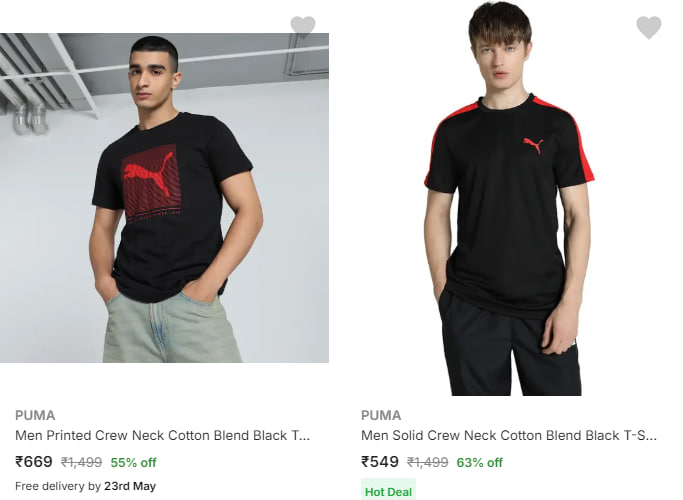 GrabOnIn's tweet photo. 🔥 Puma Clothing starting at just ₹669! 🤩✨
Sporty, stylish &amp; wallet-friendly 💯

Shop the look now -  https://t.co/uSoIbzqf2C

#PumaStyle #Athleisure #DealAlert #BudgetFashion #Streetwear https://t.co/E9JSG1gkUH