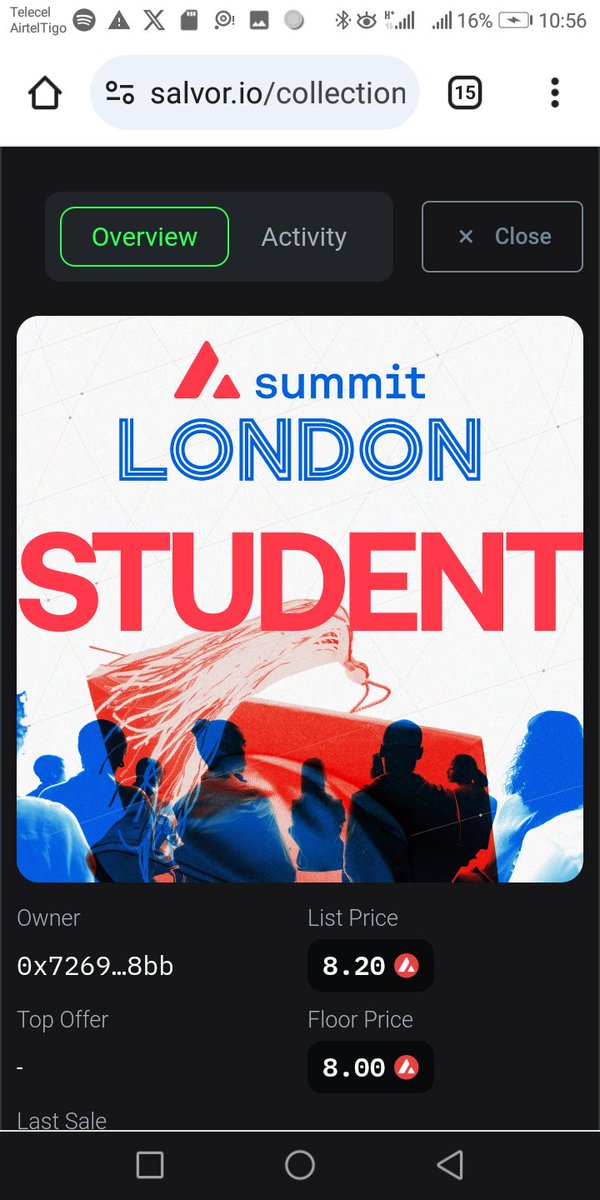 NemesisGustavo's tweet image. 🚀 London, get ready for blockchain innovation! The #AVAXSummit is streaming live on @TheArenaApp —experience game-changing insights and cutting-edge conversations as tech pioneers ignite the future. Don&apos;t miss the revolution in real time! #Blockchain #LiveStream