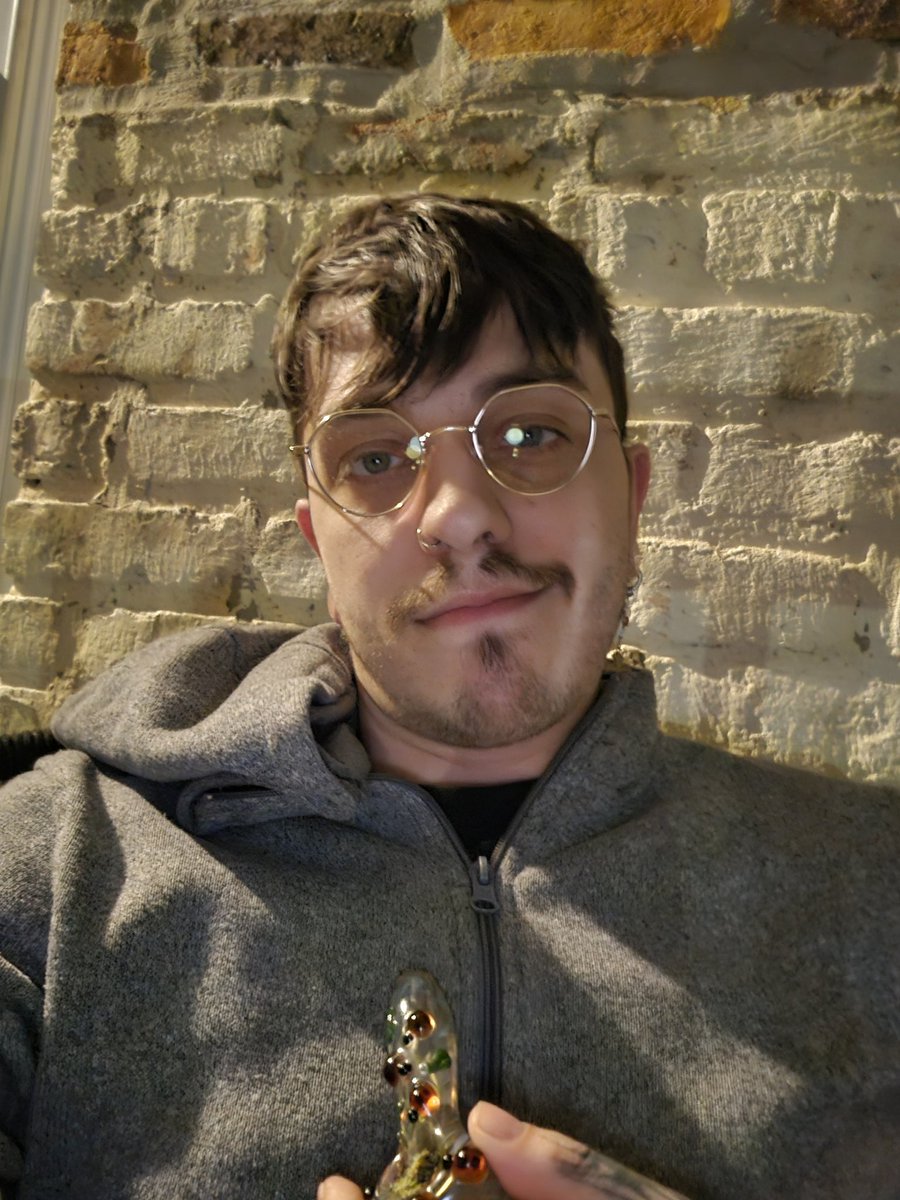 RustyBussi's tweet image. Just got fucked real good and now smoking a bowl.