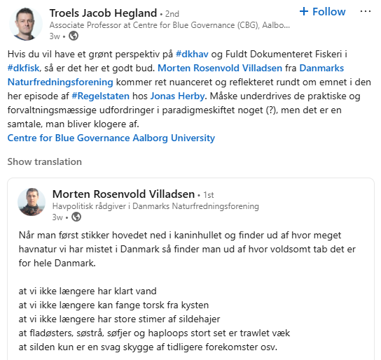 Jeg er altid glad for ros til min podcast, Regelstaten. Denne gang hjulpet rigtig godt på vej af <a href="/Holdvejret/">Morten Rosenvold Villadsen ⭐</a> (Morten Rosenvold Villadsen).

I kan lytte med i jeres podcast app (Regelstaten episode 142) eller se på YouTube her: youtube.com/watch?v=jHgAcJ…