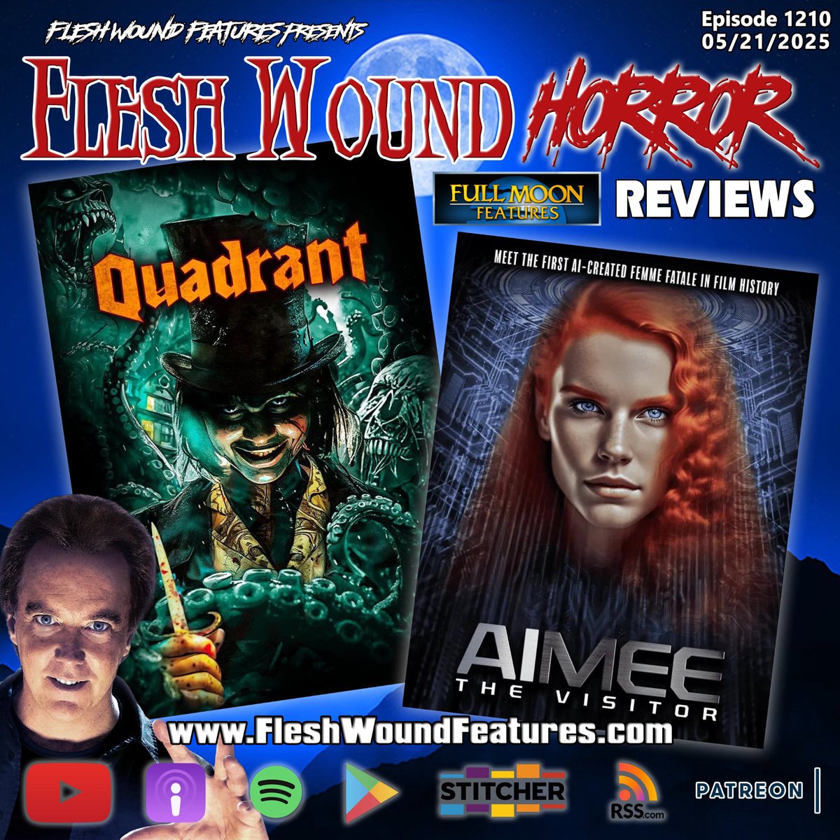 FleshWoundRadio's tweet photo. https://t.co/s79wjk5QhC @fullmoonhorror #SciFiHorror #LexiLore #SexySciFi #EroticThriller #MrSkin #LizJordan #Hackers #Matrix #AI #HorrorCommunity #HorrorMoviePodcast #Boobs https://t.co/Rpz1y3733h