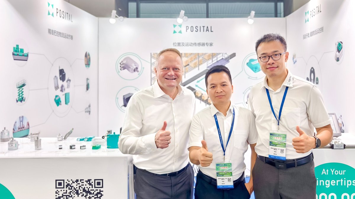 POSITAL is exhibiting at LET-a CeMAT Asia in Guangzhou.
 
📍 Area D, Hall 20.1 | Booth 20.1F11
 
Visit us to speak with our experts and explore how our sensors can enhance   the performance, safety, and intelligence of your material handling   applications.

#materialhandling