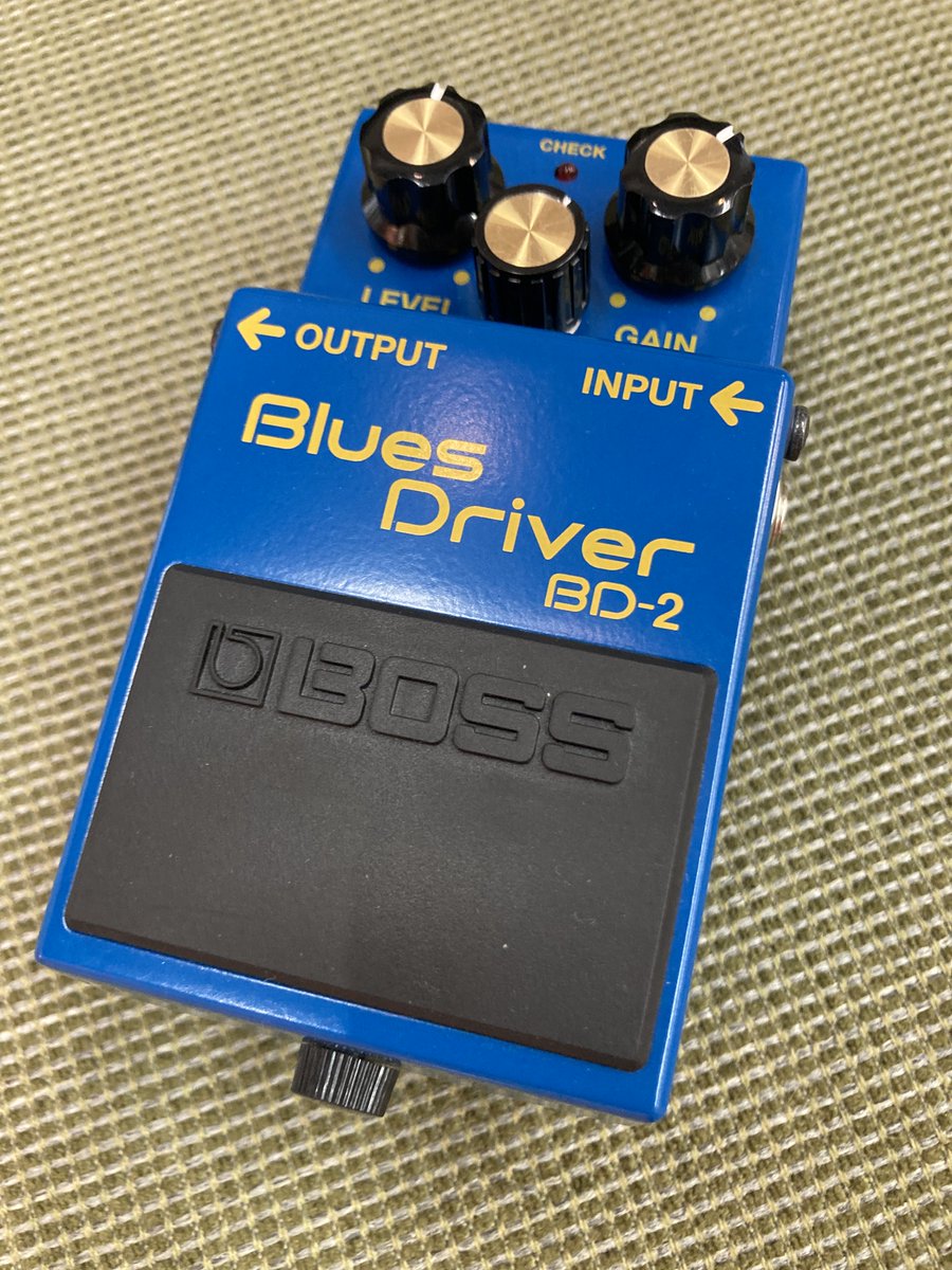 apollonmusic's tweet photo. 発売して今年で30年！
今や超定番化したBOSS BD-2 BluesDriver

初めての歪みペダルとしておススメです🌸

#BOSS #BD2 #BluesDriver https://t.co/qfO7PvymLy