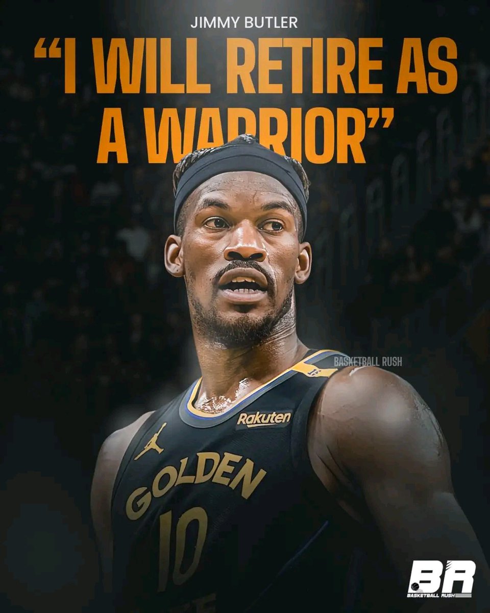 GoldenStat70782's tweet photo. Jimmy Butler has assured Warriors fans that he intends to spend the rest of his career with the team. https://t.co/pb8Mc1IJ0y