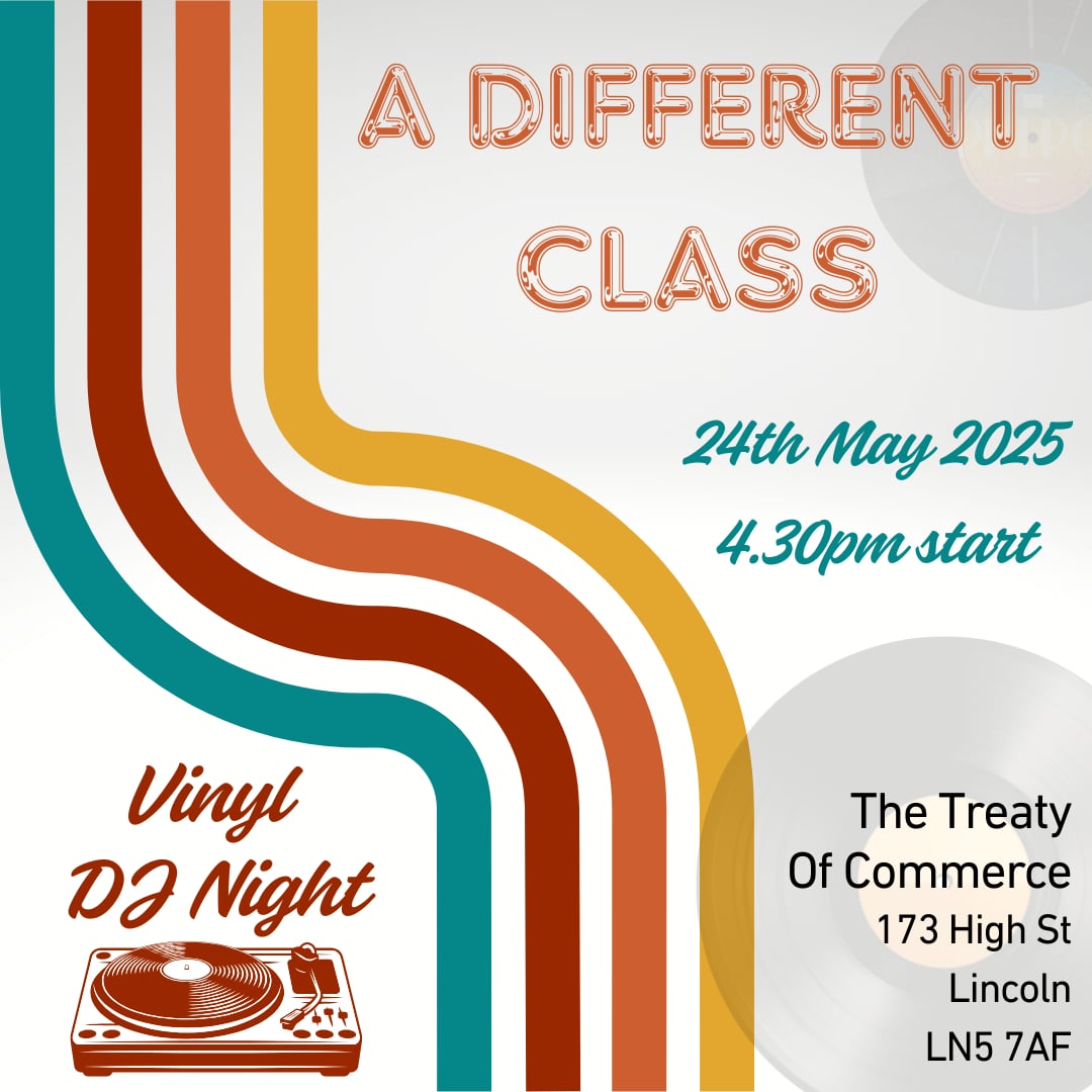 Something for Saturday from 4.30pm at The Treaty. Expect happy faces and vinyl anthems from all the decades