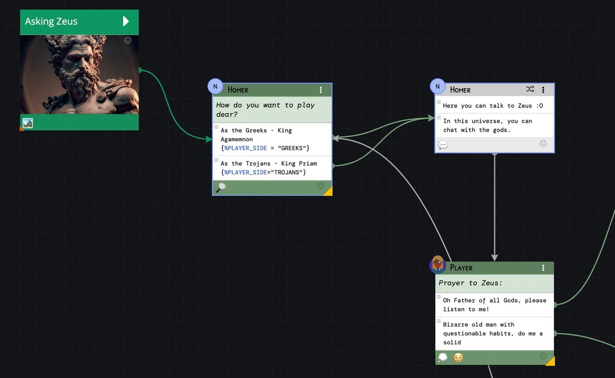 D6 Learning (@d6learning) on Twitter photo An introduction to narrative design & the Homer story flow editor, as well as a presentation of the *Narrative Design for Video Games* course.
Join <a href="/ppolsinelli/">Pietro Polsinelli</a> on June 3 and start your storytelling journey in gamedev.
🎟️ Secure your free seat here: eventbrite.com/e/narrative-de… An introduction to narrative design & the Homer story flow editor, as well as a presentation of the *Narrative Design for Video Games* course.
Join <a href="/ppolsinelli/">Pietro Polsinelli</a> on June 3 and start your storytelling journey in gamedev.
🎟️ Secure your free seat here: eventbrite.com/e/narrative-de…