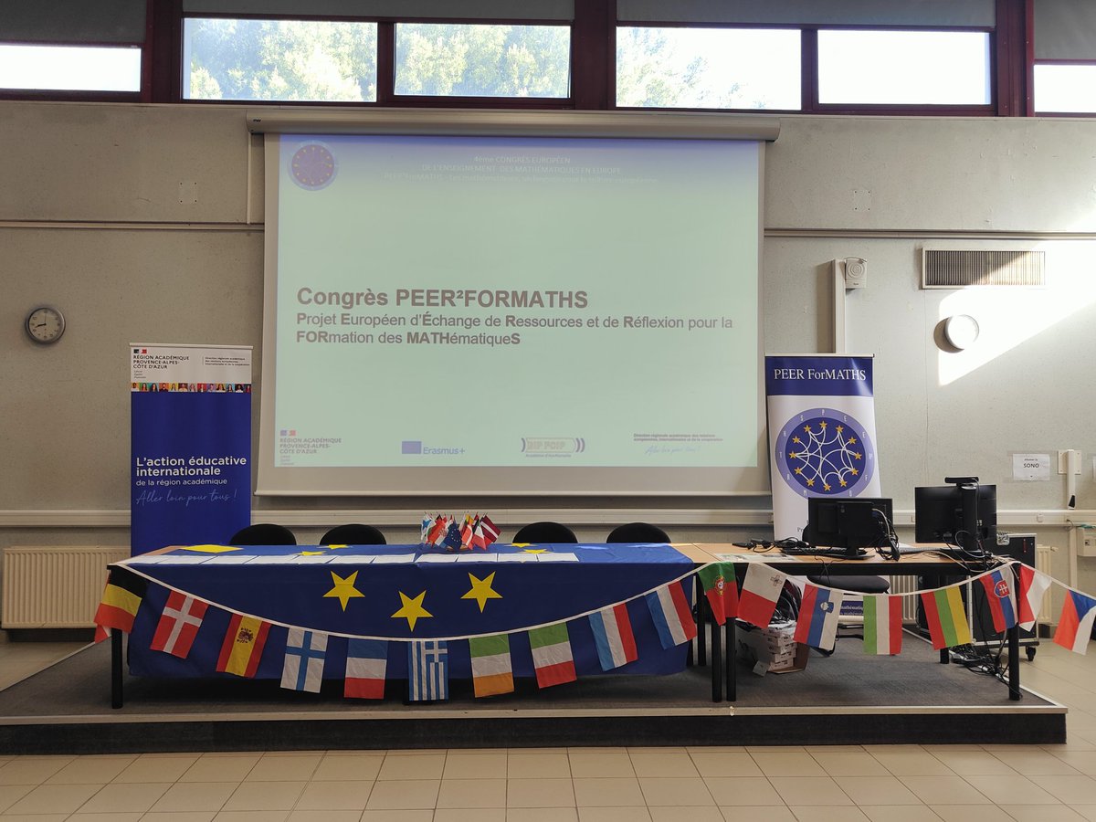 Carole Terpereau (@etwterp) on Twitter photo Le congrès <a href="/PEER2FORMATHS/">PEER2FORMATHS</a> au Lycée Dumont d'Urville à Toulon va bientôt commencer 🙂
#peer2formaths #maths #europe #Erasmus <a href="/fifoumarate/">Mattei philippe</a> Le congrès <a href="/PEER2FORMATHS/">PEER2FORMATHS</a> au Lycée Dumont d'Urville à Toulon va bientôt commencer 🙂
#peer2formaths #maths #europe #Erasmus <a href="/fifoumarate/">Mattei philippe</a>