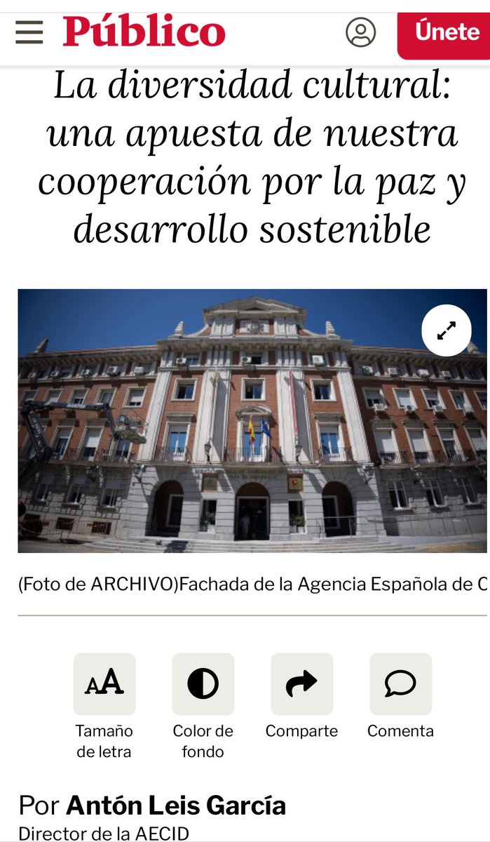 🖌️Hoy, Día de la Diversidad Cultural, escribo en <a href="/publico_es/">Público</a> sobre la cultura como motor de desarrollo y prioridad estratégica <a href="/AECID_es/">AECID</a> <a href="/CooperacionESP/">Cooperación Española</a>

La diversidad cultural: una apuesta de nuestra cooperación por la paz y el desarrollo sostenible

👉 ybit.in/bjRKJ4