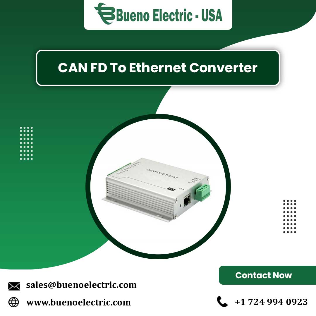 BuenoElectric's tweet image. Connect smarter with our CAN FD to Ethernet Converter – fast, secure, and built for seamless communication.
buenoelectric.com/.../can-fd-to-…

#CANTOethernet #DataConverter #SmartConnection #IndustrialAutomation #BuenoElectric #ReliableTech