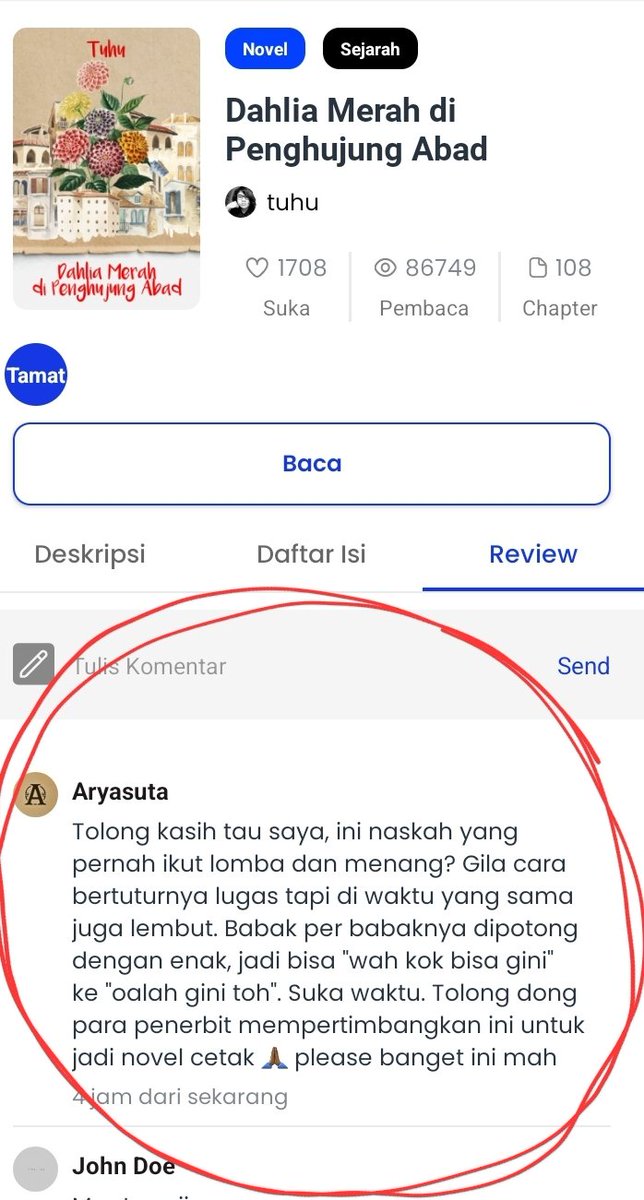 Terima kasih banyak sudah berkenan membaca novelku ini. 🙏😀 bisa dibaca di <a href="/kwikku_/">Official Kwikku.com</a>  link-nya: kwikku.com/novel/read/dah…
