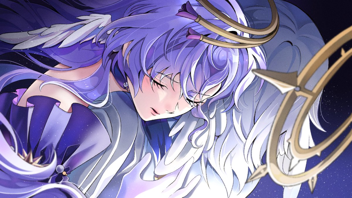 poiyiew's tweet photo. I’ve started playing Honkai: Star Rail actively again ever since Ampherous appeared, but I just can’t get this scene out of my head—so I created this fanart especially for Robin and Sunday’s story 🥹

#hsr #HSRFanart #RobinHSR #SundayHSR https://t.co/QvAseqTkoR