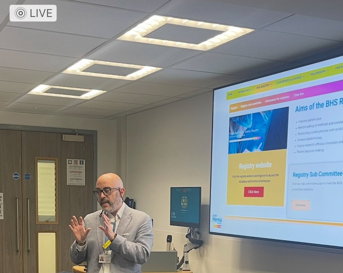 Husam Ebied (@drhossam35) on Twitter photo Great day at the St Thomas’ Hospital (SEL General Surgery Network LA Hernia Training Day )— huge thanks to Toby Hammond lfor his excellent contribution and insights. <a href="/GSTTnhs/">Guy's and St Thomas'</a> <a href="/BritishHernia/">British Hernia Society</a> <a href="/eurohernias/">European Hernia Society</a> Great day at the St Thomas’ Hospital (SEL General Surgery Network LA Hernia Training Day )— huge thanks to Toby Hammond lfor his excellent contribution and insights. <a href="/GSTTnhs/">Guy's and St Thomas'</a> <a href="/BritishHernia/">British Hernia Society</a> <a href="/eurohernias/">European Hernia Society</a>