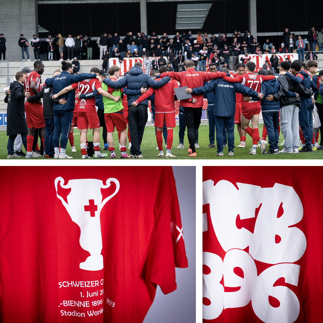 Abschluss der Meisterschaft – Dank an unsere Fans

Freier Eintritt auf den Stehplätzen, alle Kinder überall kostenlos. Zudem ist das Cupfinal-Shirt erhältlich 🤩

Zur ganzen Meldung 👉 fcbiel-bienne.ch