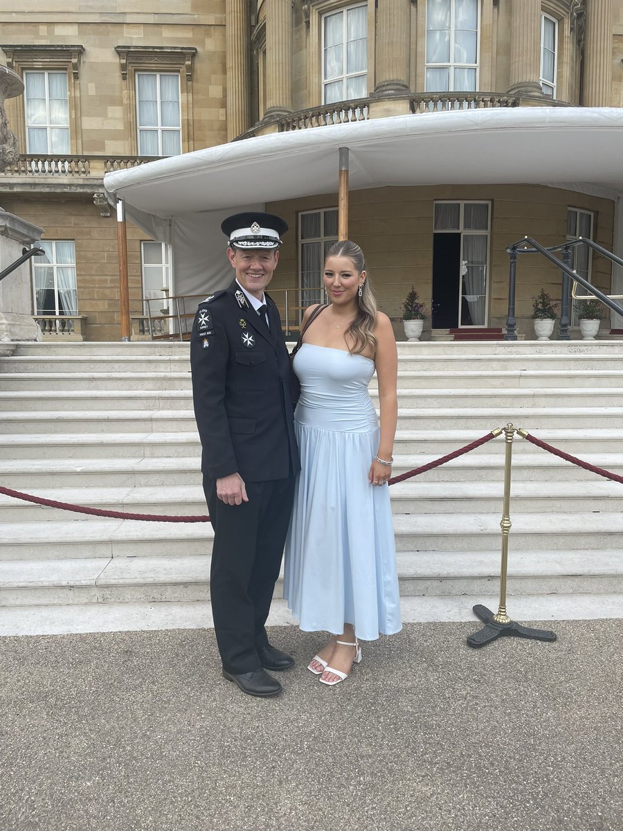 Honoured to have attend a Royal Garden party  in recognition of my volunteering over the years with <a href="/stjohnambulance/">St John Ambulance England</a> . 
If it wasn’t for <a href="/DofE/">The Duke of Edinburgh’s Award</a> I wouldn’t have started volunteering with St John Ambulance as part of my Gold award all those years ago!