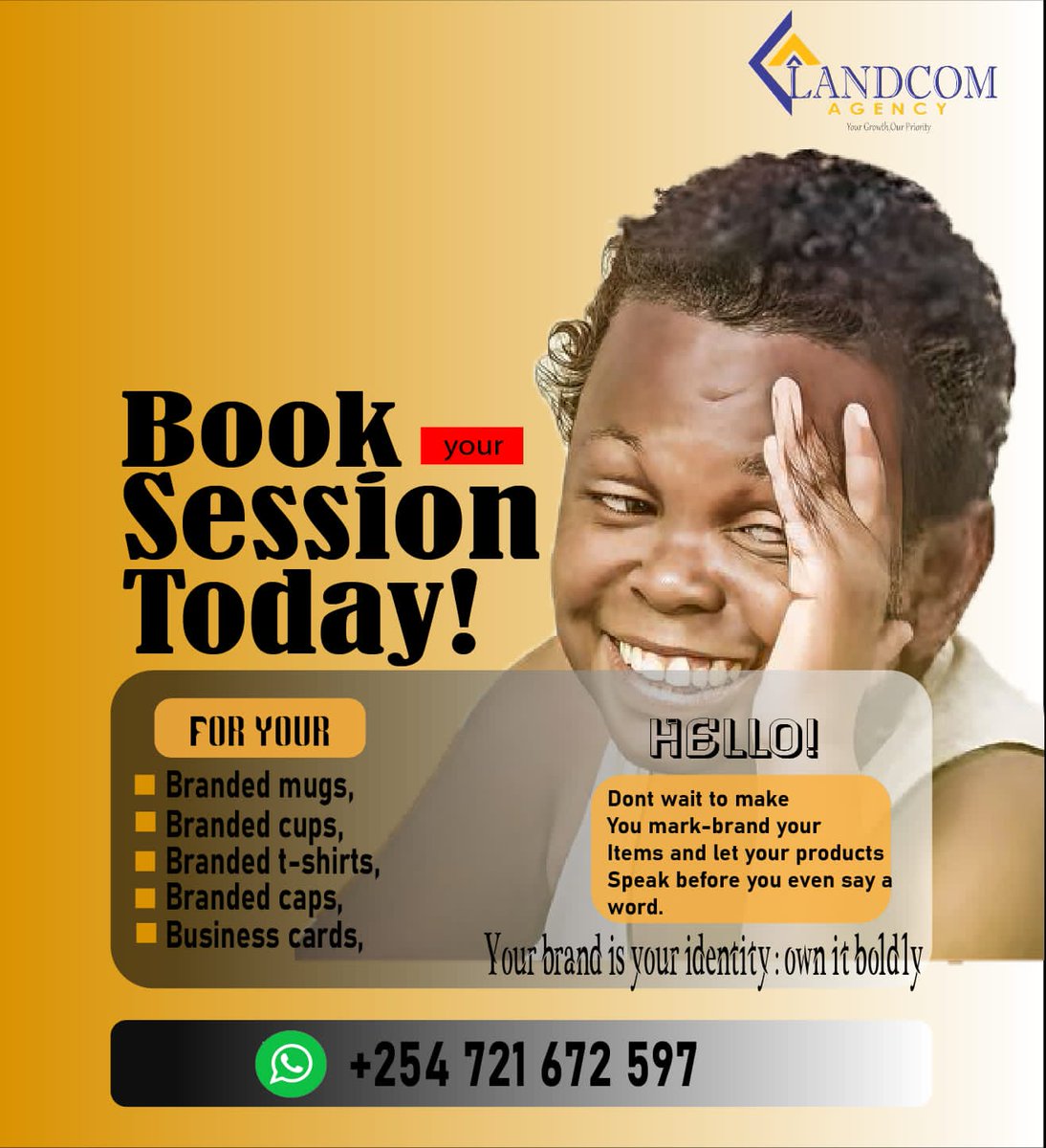 If you're imagining other options... stop. That's a lot of unnecessary brain activity. Just come to us.

#LandcomAgency