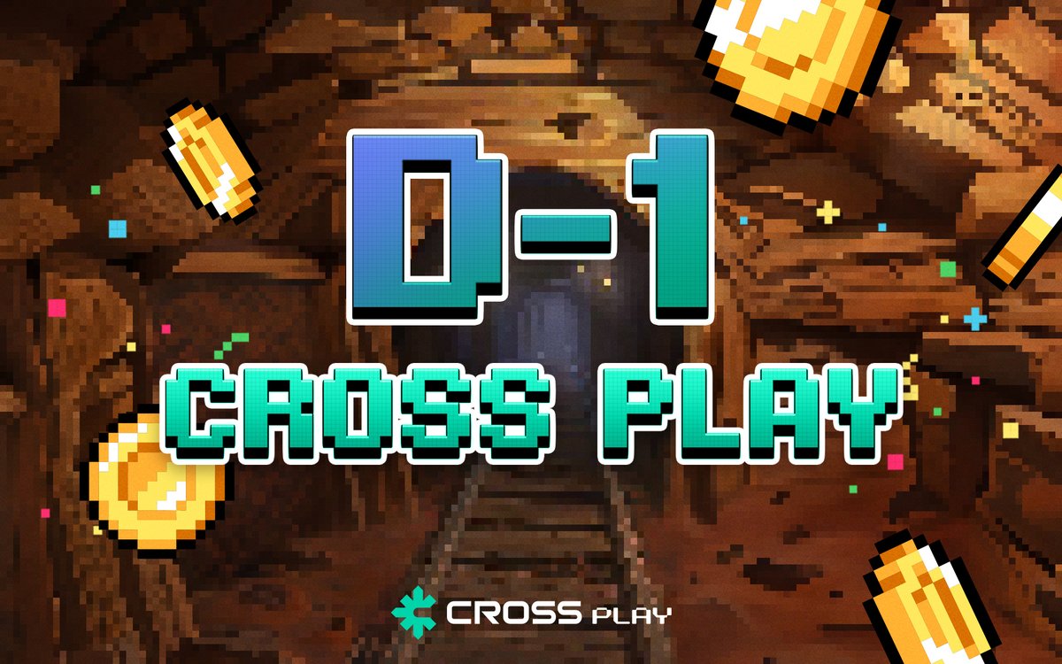 🎮 CROSS PLAY Official Launch — D-1 🎮

The wait is almost over. CROSS PLAY goes live tomorrow.

Get ready to dive in, explore, and earn.

We’ve built this for you — now it’s your turn to play it your way.

Thanks for sticking with us.

Let’s make history together. 🌐🔥

🕹️ Play