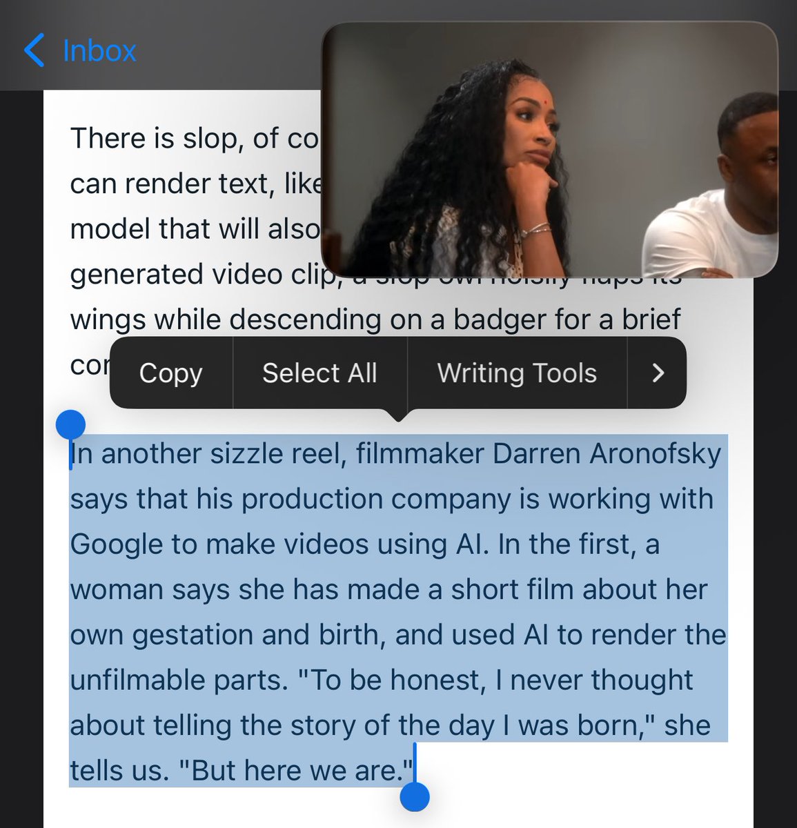 adventurared's tweet image. Perfect timing: paused the video on a frame that sums up exactly how this text hits me 😂 but also interesting plot!