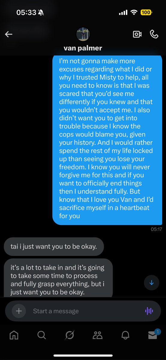 TaissaT08's tweet photo. I will cherish you forever and I will spend the rest of my life ensuring that I am worthy of your love. I love you so much. https://t.co/8LXk5DxIZi