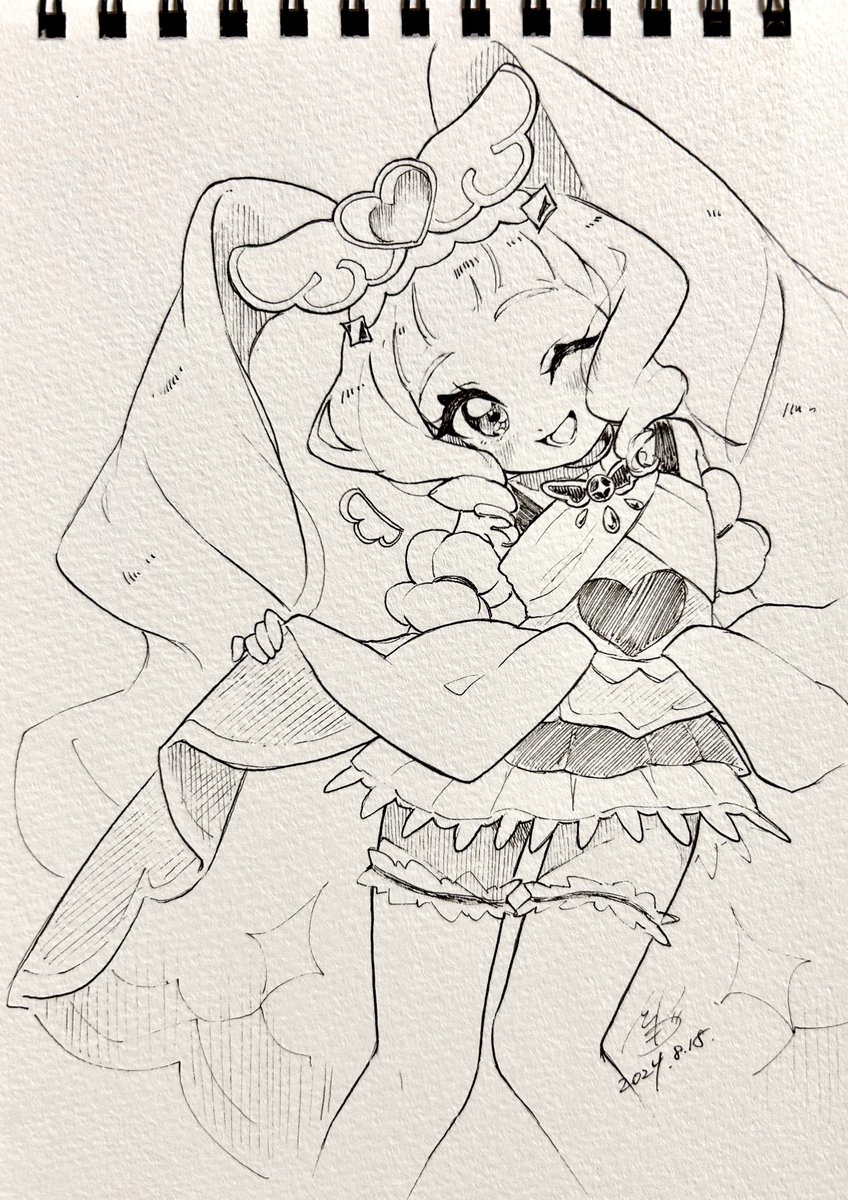 エルゥッッ #あなたの描いたキュアマジェスティが見たい 