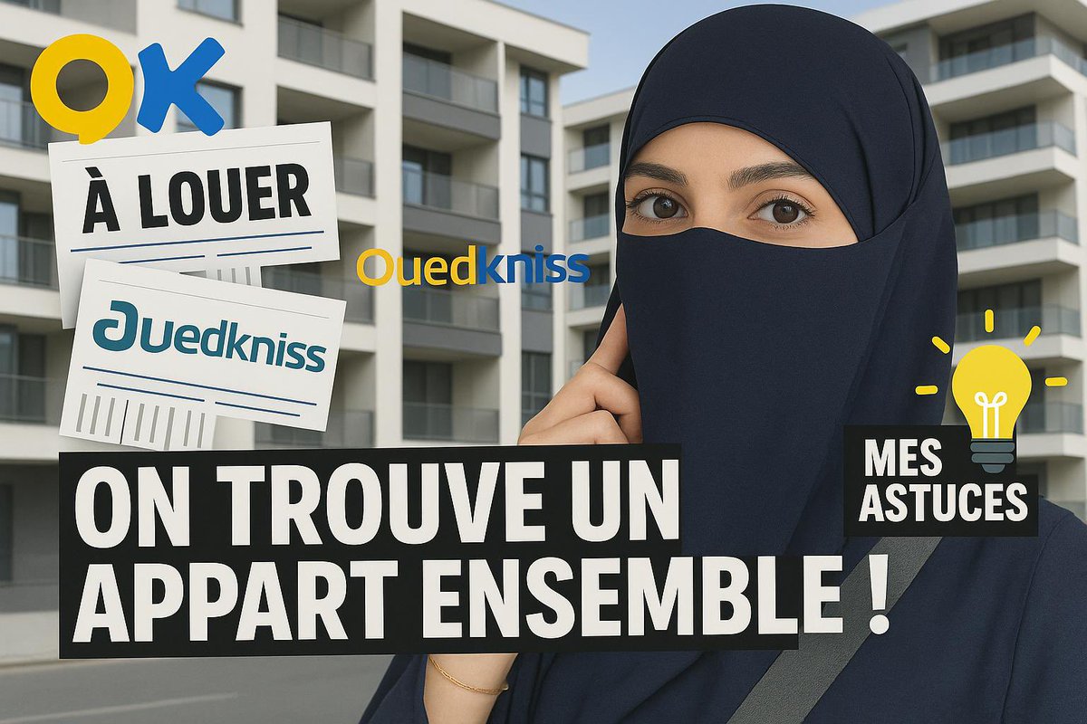 À 18h heure française ✨🇩🇿 sur l’appli rouge 
« S’installer en Algérie ; on trouve un appart ensemble »