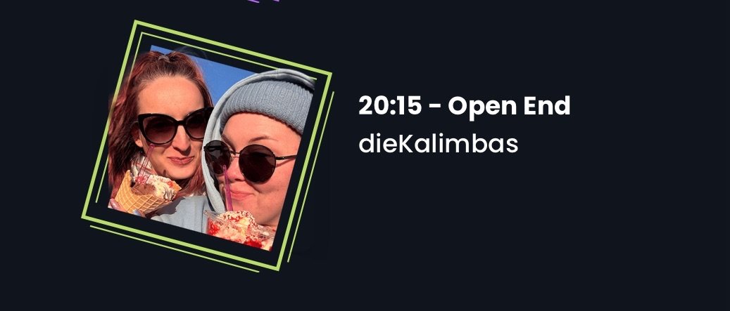 Den Rest des Abend stehen dieKalimbas bereit um euch Open End zu entertainen ✨
📷 - Twitch.tv/liveforlifetv