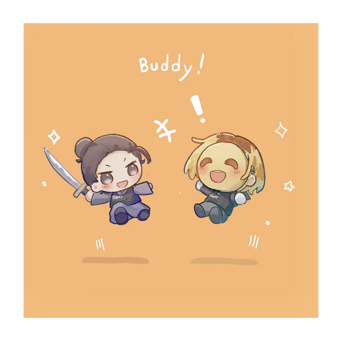 buddy#ストグラファンアート #かな絵 #ぺんちゃんの絵本 