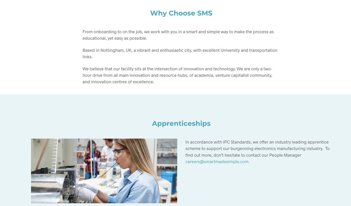 Why do people join SMS?
Because they want to grow, succeed, and make a difference.
 📦We support.
 💡We innovate.
 🎯We win — together.
It’s not just electronics. It’s Smart Made Simple - #ItsSmartMadeSimple #electronics #manufacturing #EMS smselectronics.com