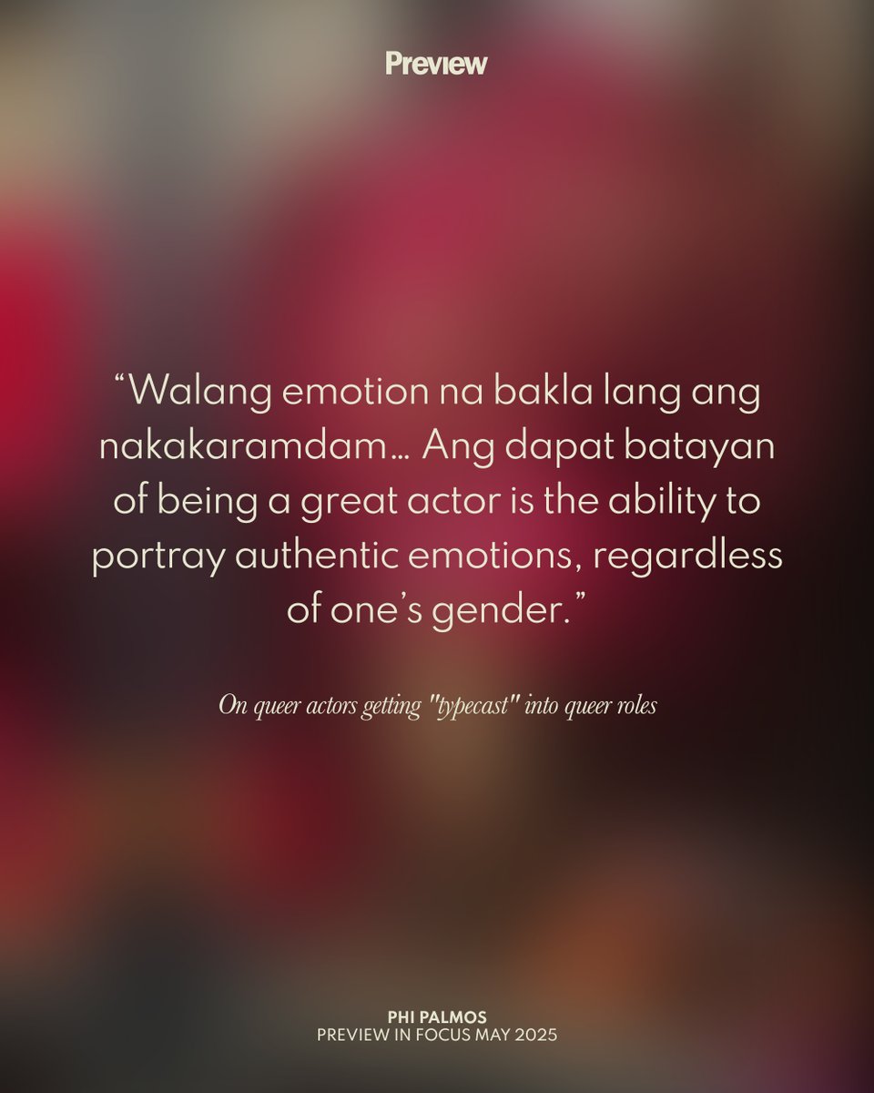 previewph's tweet photo. It was in #PhiPalmos’ queerness that he found semblances of the voice he’s looking for. 

Read more in this May 2025’s #PreviewInFocus: https://t.co/1p8aQxIjaI https://t.co/zbipAIBKv1