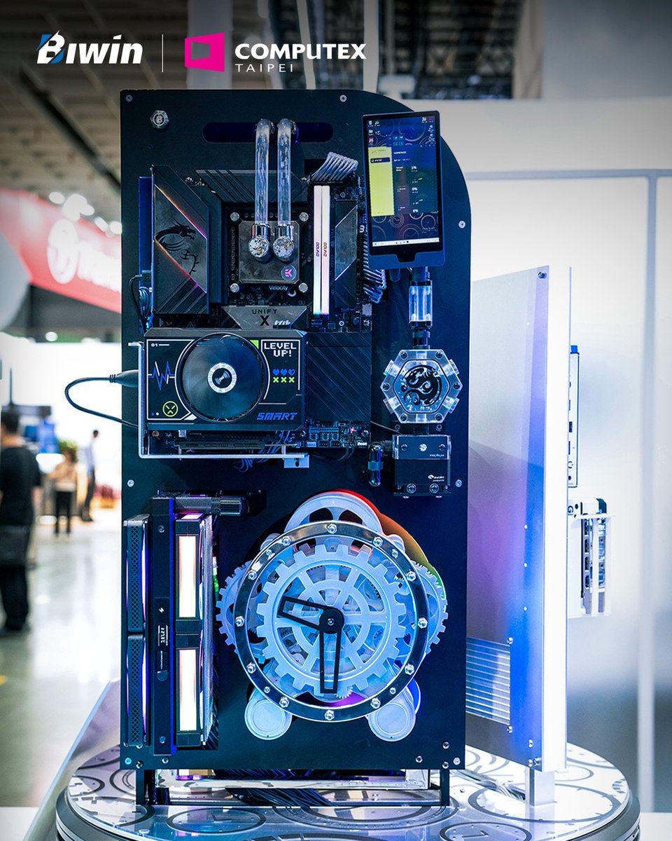 biwin_tech's tweet photo. Pushing DDR5 to the next level!
Biwin debuts its new DDR5 CUDIMM, overclocked beyond 10400 MT/s on Z890 boards:
✅ MSI MEG Z890 UNIFY-X
✅ ROG MAXIMUS Z890 APEX
✅ ASRock Z890 Taichi OCF
See it live at #J1028!
#Biwin #CUDIMM #DDR5 #COMPUTEX2025 #IntelZ890 #BuiltToWin https://t.co/uTyITBode2