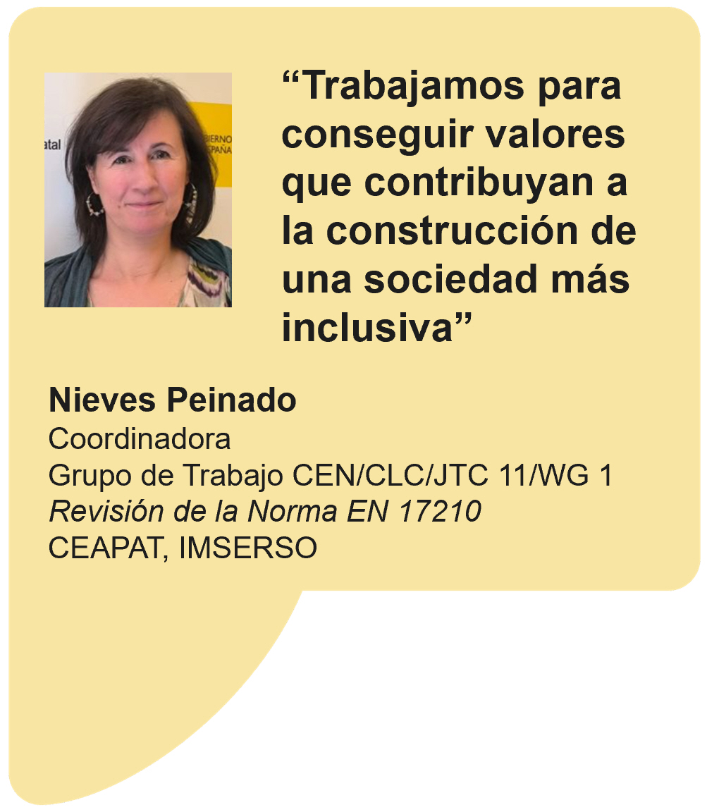 UNE Asociación Española de Normalización (@normasune) on Twitter photo 🔝 En "Liderazgo internacional y europeo de la normalización española" de #RevistaUNE entrevistamos a Nieves Peinado, de <a href="/Ceapat/">Ceapat, Imserso</a> y coordinadora del Grupo de Trabajo CEN/CLC/JTC 11/WG 1.
ℹ️ <a href="/Ceapat/">Ceapat, Imserso</a> lidera Grupos de Trabajo de normalización europeos e internacionales en #CEN 🔝 En "Liderazgo internacional y europeo de la normalización española" de #RevistaUNE entrevistamos a Nieves Peinado, de <a href="/Ceapat/">Ceapat, Imserso</a> y coordinadora del Grupo de Trabajo CEN/CLC/JTC 11/WG 1.
ℹ️ <a href="/Ceapat/">Ceapat, Imserso</a> lidera Grupos de Trabajo de normalización europeos e internacionales en #CEN